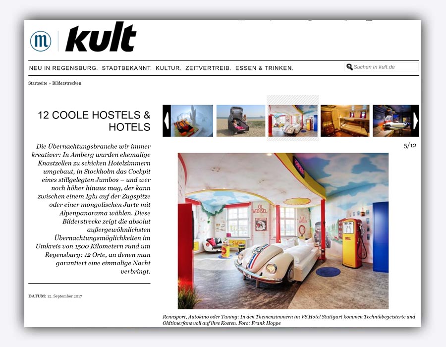 V8 Hotel on Kult.de