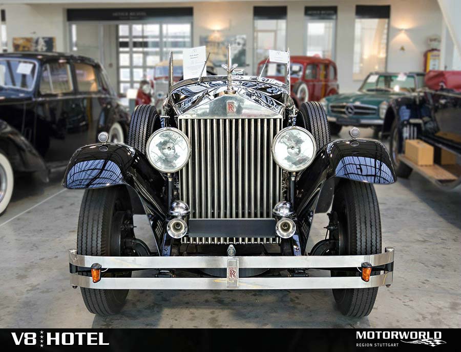 Rolls Royce in der Handelshalle Motorworld Region Stuttgart
